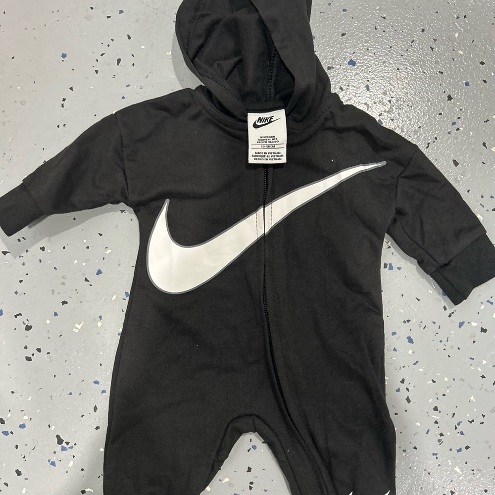 Nike Newborn Black Onesie